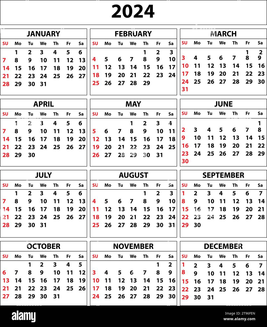 2024 Calendar Set. Color Vector Pocket Calendar Design. The Week pertaining to August To September 2024 Calendar