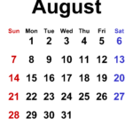 August 2022 Calendar | Templates For Word, Excel And Pdf In Calendar For August 2022