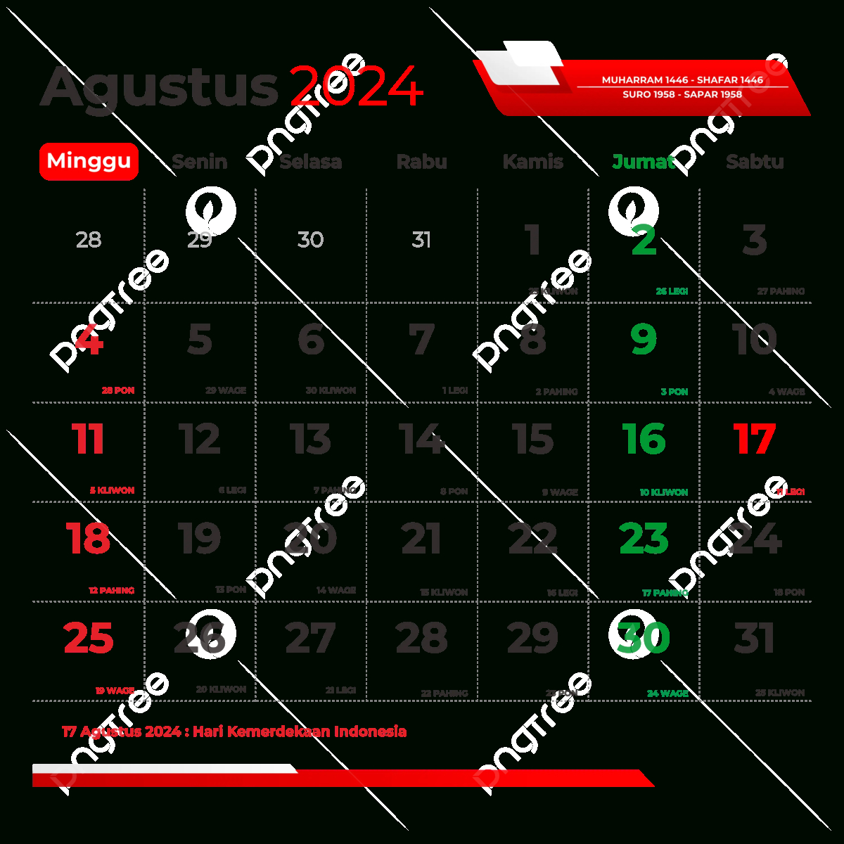 August Calendar 2024 With Holidays