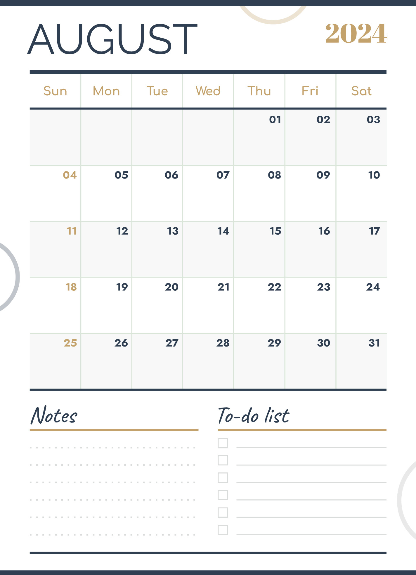 August 2024 Calendar Free Google Docs Template - Gdoc.io regarding Google Calendar - August 2024