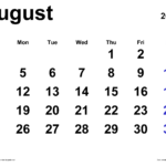 August 2024 Calendar | Templates For Word, Excel And Pdf Pertaining To August 18 2024 Calendar