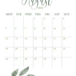 August 2024 Calendars   50 Free Printables | Printabulls Regarding Aesthetic August Calendar 2024