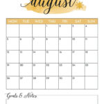 August 2024 Calendars   50 Free Printables | Printabulls Throughout August 2024 Calendar Printable Cute