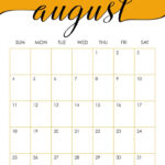 August 2024 Calendars   50 Free Printables | Printabulls With Show Me August 2024 Calendar