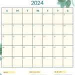 August 2024 Calendars (52 Free Pdf Printables) With Regard To August 2024 Calendar Printable Portrait