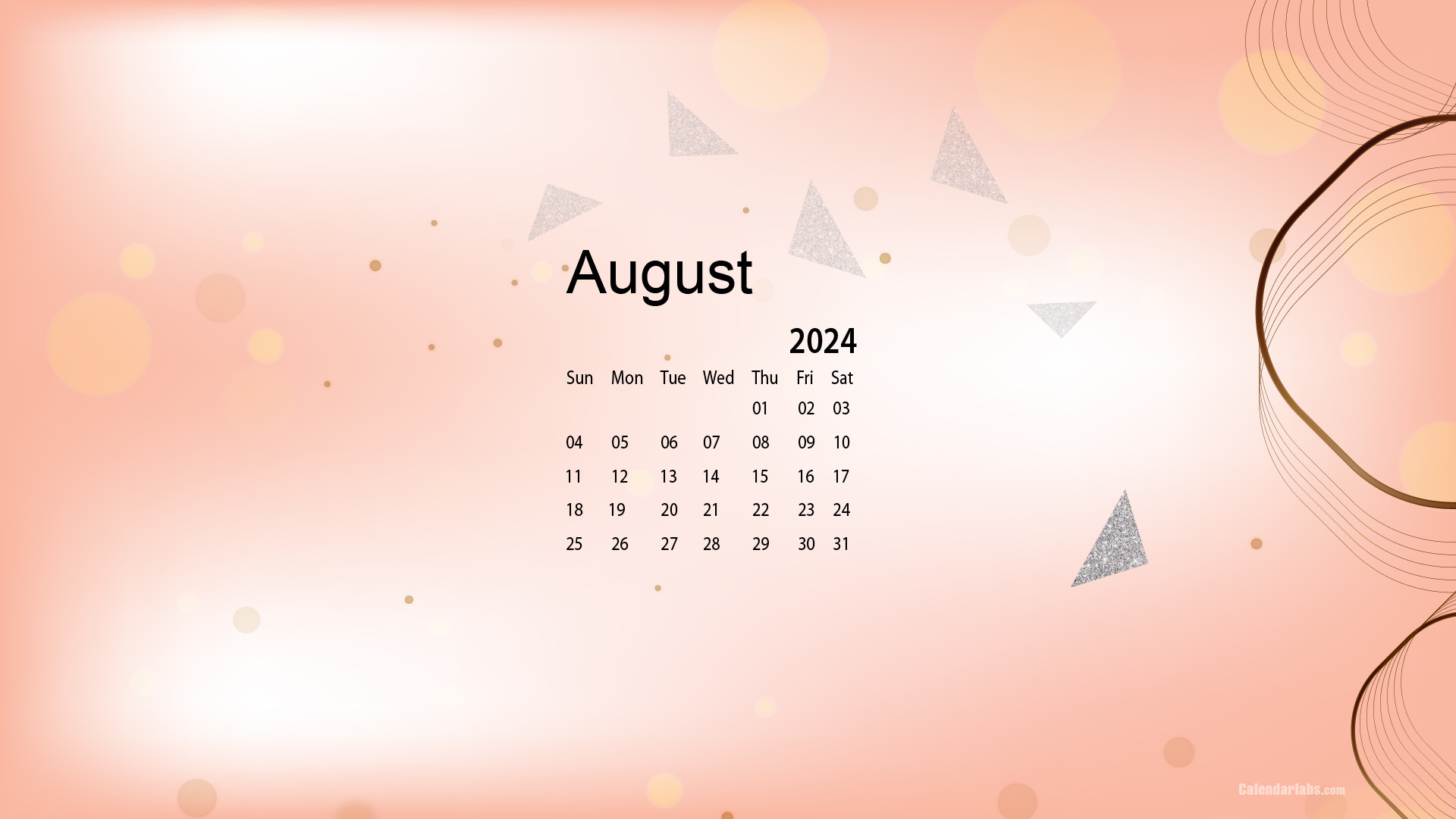 August 2024 Desktop Wallpaper Calendar - Calendarlabs intended for August 2024 Desktop Calendar