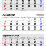 August September 2024 Calendar In Calendar August September 2024