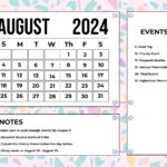 Free August Calendar 2024 Templates & Examples   Edit Online Pertaining To Show August Calendar 2024