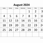 Free Download Printable August 2024 Calendar, Large Font Design Regarding August 2024 Calendar Printable Free Word