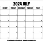 July 2024 Calendar   Free Printable With Holidays And Observances For Free Printable Calendar July And August 2024