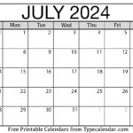 July 2024 Calendars | Free Printable Templates Inside Printable Monthly Calendar July And August 2024