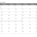 July And August 2024 Printable Calendar Regarding August July Calendar 2024