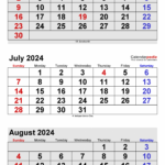 June July August Calendar 2024 In 2024 | August Calendar, Calendar For June July August Calendar 2024