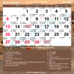 Malayalam Calendar 2023, August Within Malayalam Calendar 2024 August