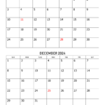 November And December 2024 Calendar | Calendar Quickly Pertaining To Printable August September October 2024 Calendar