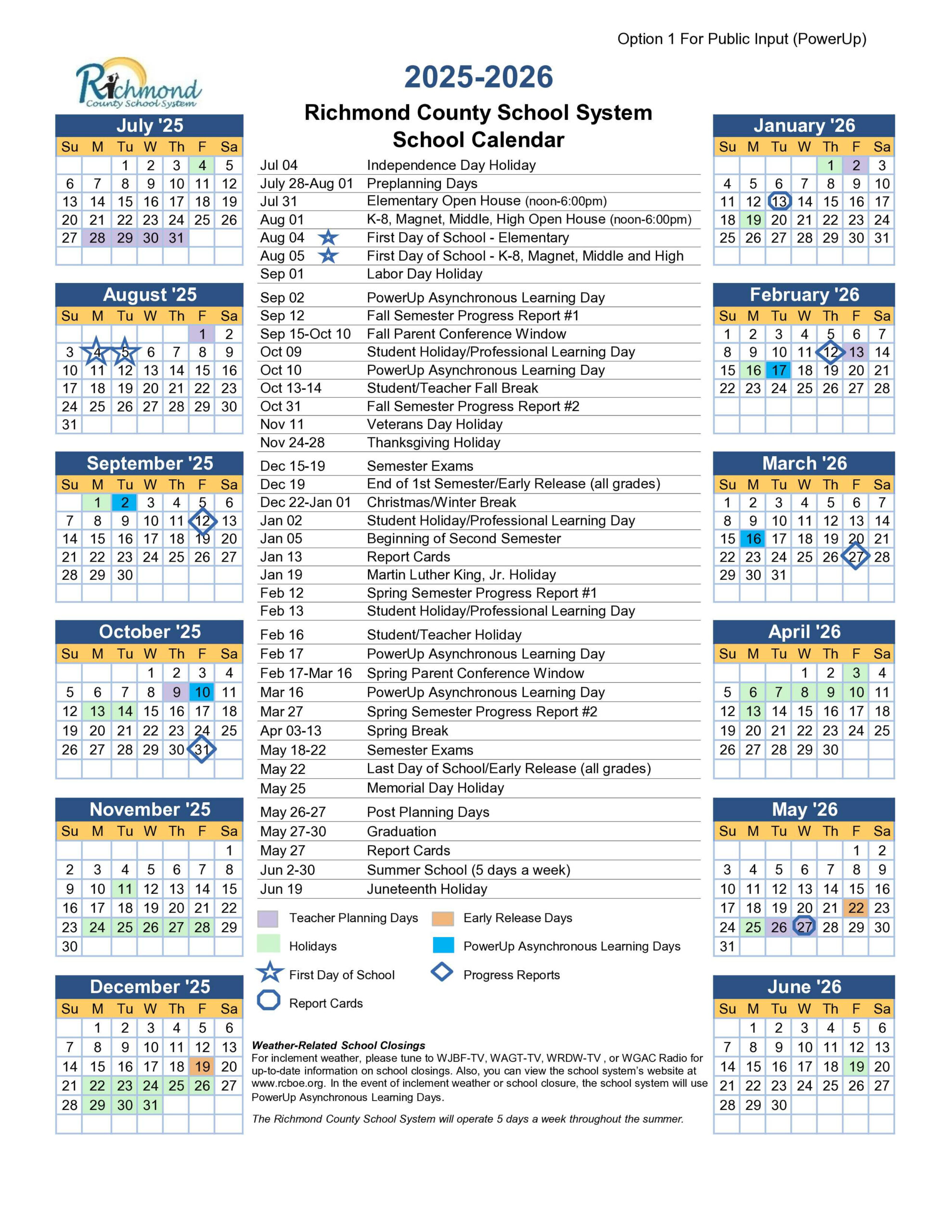 Parents Face Deadline For Input On Modified School Calendar with Academic Calendar Augusta University 2024