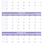 Printable 3Rd Quarter 2024 Calendar Pertaining To July August September 2024 Calendar Printable