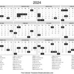 2024 Calendar Regarding September Free Printable Calendar 2024 Mlk Day