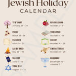 2024 Jewish Holiday Calendar   Etsy For September 2024 Calendar With Jewish Holidays Printable