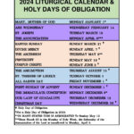 2024 Liturgical Calendar Digital Download For Catholic Calendar September 2024