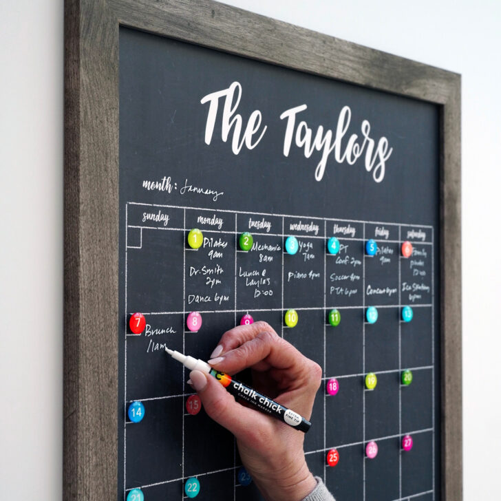 September 2024 Chalkboard Calendar Ideas