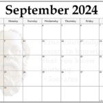 24+ September 2024 Quote Calendars Intended For September 24 Printable Calendar