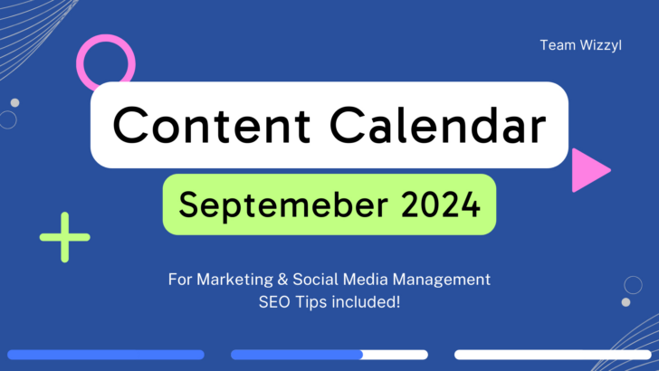 September Social Media Calendar 2024