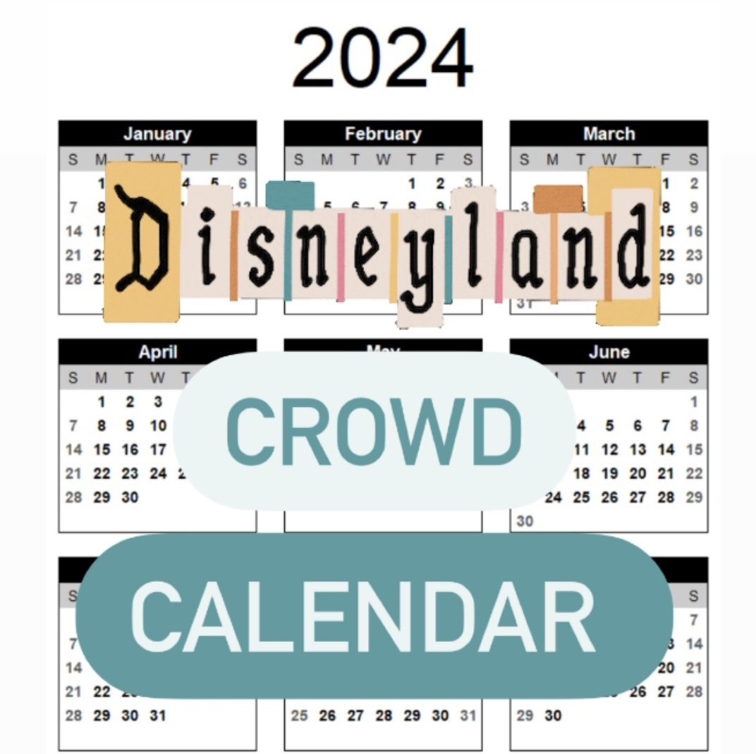 Disneyland 2024 Crowd Calendar - Disneyland Resort Tips And More for Disneyland September 2024 Crowd Calendar