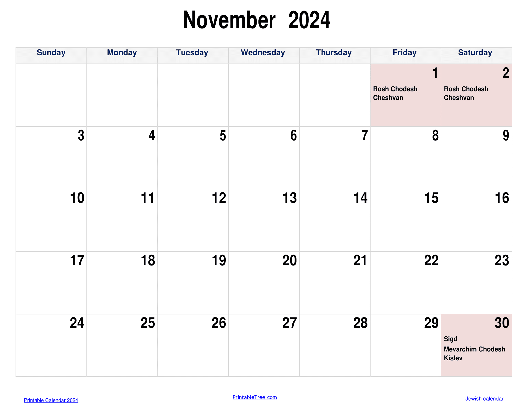 Jewish Calendar 2024, 2025 Pdf Templates With Jewish Holidays Lists in Hebrew Calendar September 2024