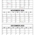 October To December 2024 Calendar (Q4)   Calendarkart Intended For Calendar 2024 September October November December