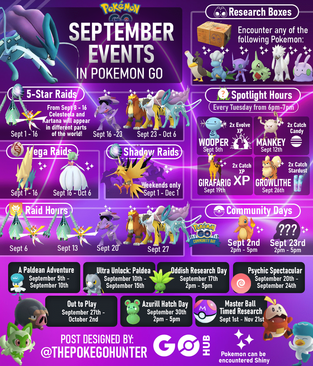 Pokémon Go September 2023 Event Guide | Pokémon Go Hub throughout Pokemon Go September 2024 Calendar