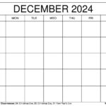 Printable December 2024 Calendar Templates With Holidays Regarding Type Calendar September 2024