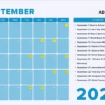 Retail Calendar 2024 For Ecommerce (International) For September Content Calendar 2024