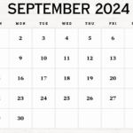 September 2024 Calendar Printable Pdf With Holidays Throughout Free Printable Calendar September 2024 Wiki