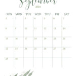 September 2024 Calendars   50 Free Printables | Printabulls Pertaining To September 2024 Calendar Aesthetic