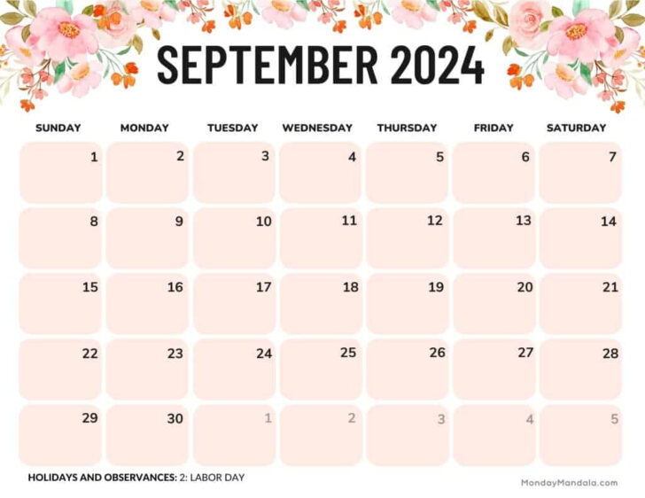 Pdf September 2024 Calendar