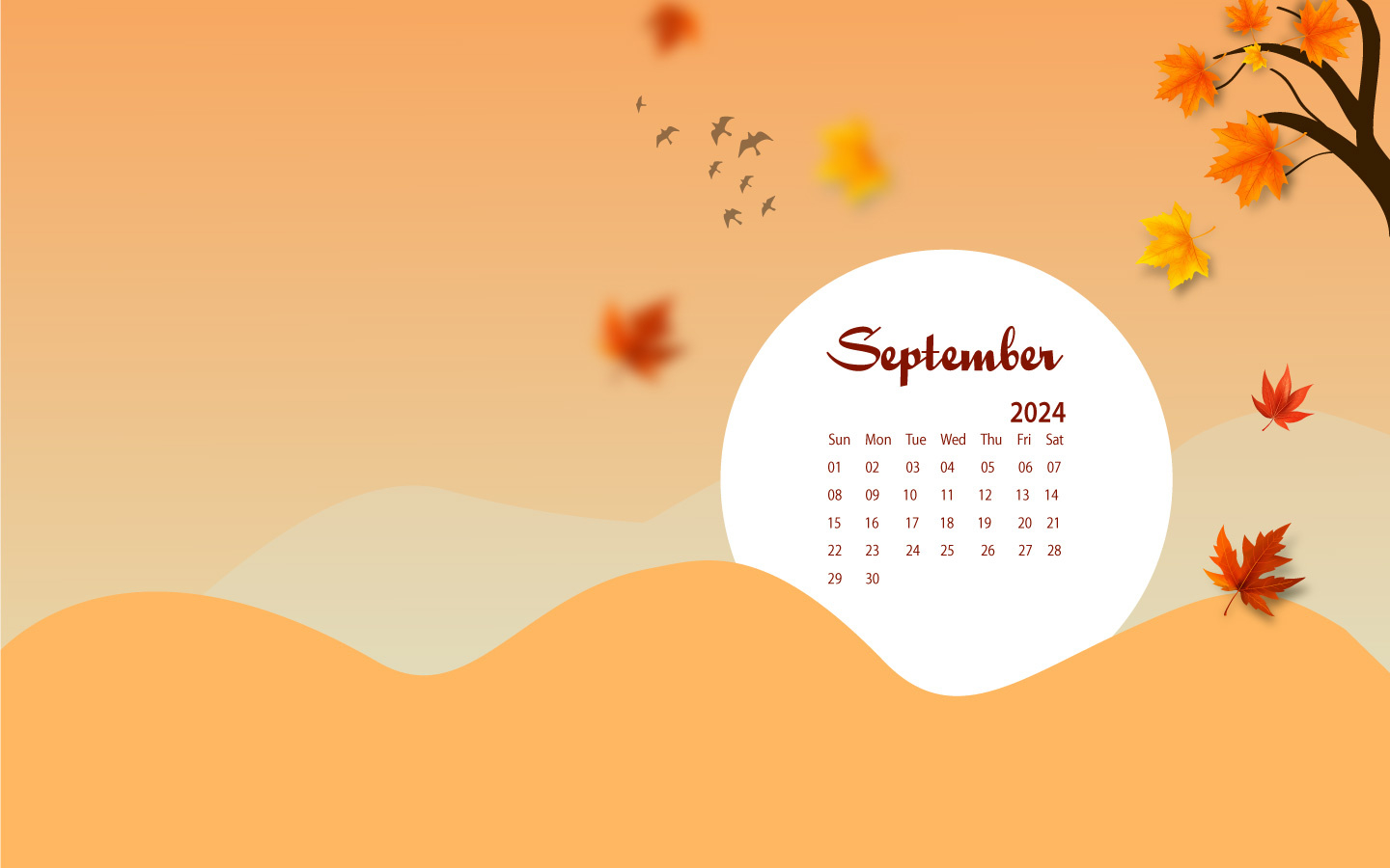 September 2024 Desktop Wallpaper Calendar - Calendarlabs intended for September Calendar 2024 Wallpaper