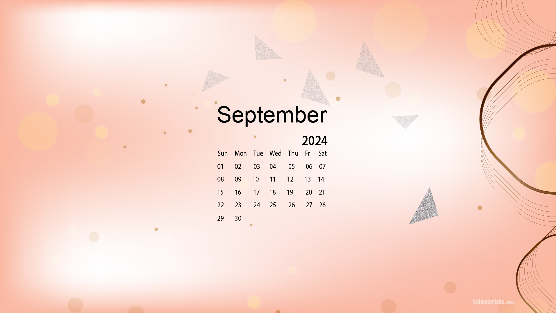 September 2024 Desktop Wallpaper Calendar - Calendarlabs with regard to September Calendar Wallpaper 2024