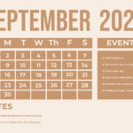 September 2024 Photo Calendar Template   Edit Online & Download With Calendar Of Events For September 2024