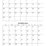 September And October 2024 Calendar | Calendar Quickly Within September October 2024 Calendar Printable Free