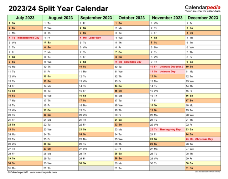 3 Month Vertical Calendar July-September 2024