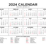 Year 2024 Calendar Printable With Holidays   Wiki Calendar Pertaining To Wiki Calendar September 2024