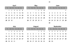 2024 Calendar, Monthly Calendars, With Calendar Maker ✓ Pdf for Calendar 2024 August To December Printable