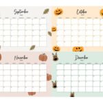 2024 Four Month Calendars   18 Free Printables | Printabulls For 4 Month Printable Calendar 2024 September To December