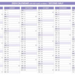 2024 Half Year Calendar To Print For Calendar 2024 From July To December Printable