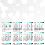 Calendar 2024 January To December Design Template Template For Calendar 2024 January To December Printable