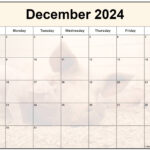 Collection Of December 2024 Photo Calendars With Image Filters. In 2024 December Calendar Printable Piglet