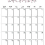 Cute Calendar Template 2024   Free Aesthetic Printables Inside Aesthetic Cute December 2024 Calendar Printable