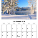 December 2024 Calendar – My Calendar Land For December 2024 Printable Calendar Landscape