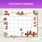 December 2024 Calendar Printable Kids Calendar 2024 Wall Calendar Intended For Printable December 2024 Calendar For Kindergarten